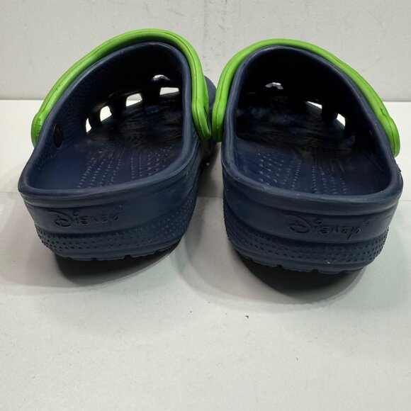 Crocs Disney unisex  M 6-7/W8-9 Navy & Green Clogs Mickey Mouse Design - Picture 9 of 9